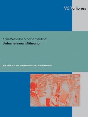 cover image of Unternehmensführung